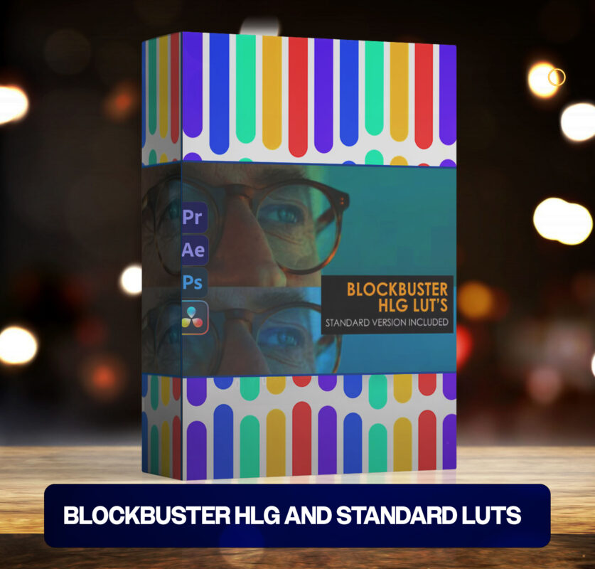 Blockbuster-HLG-And-Standard-Luts.